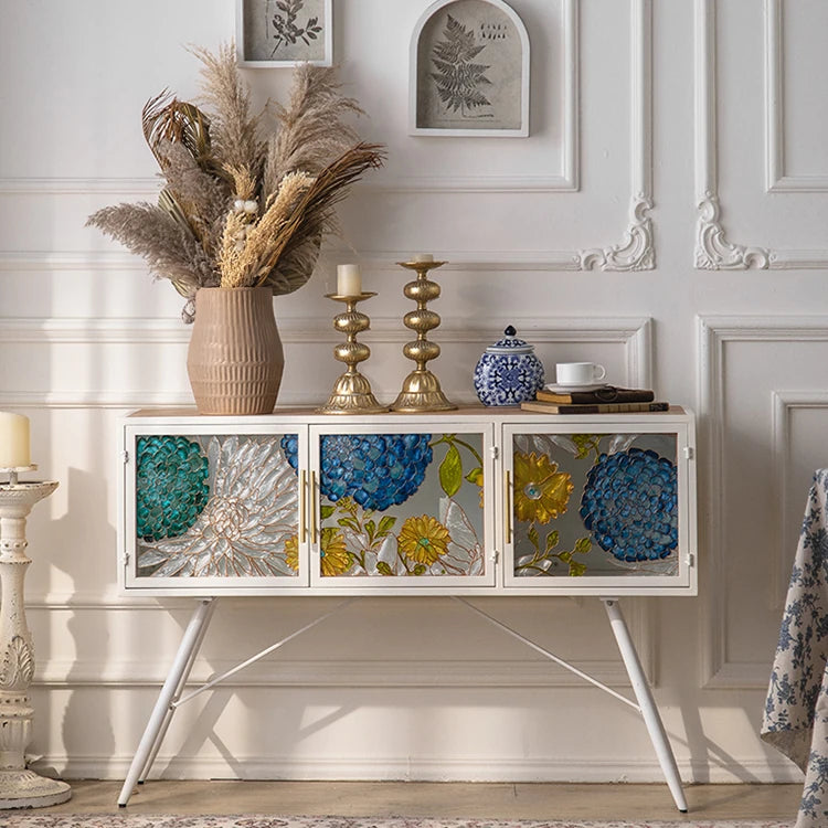 Modern Tempered Glass Tea Table - Stylish and Functional Centerpiece hdst-4323