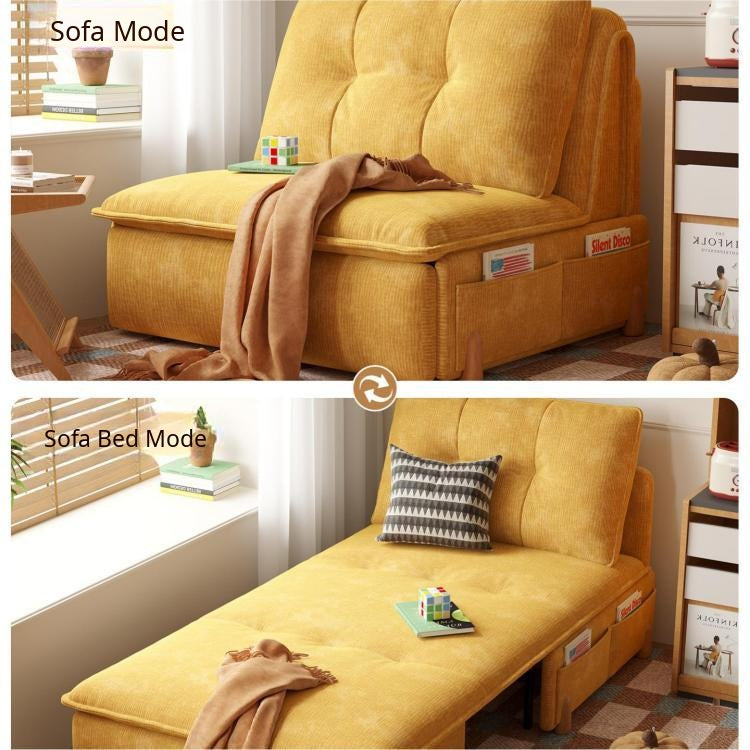 Power Reclining Sofa Bed, Extendable Fold-Out Sleeper Sofa for Small Spaces, Multifunctional Single or Loveseat Soft and Breathable Cotton-Linen Upholstery hemw-am-327