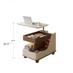 Modern Marble Coffee Table with Sleek Storage Design hfcjp-4003