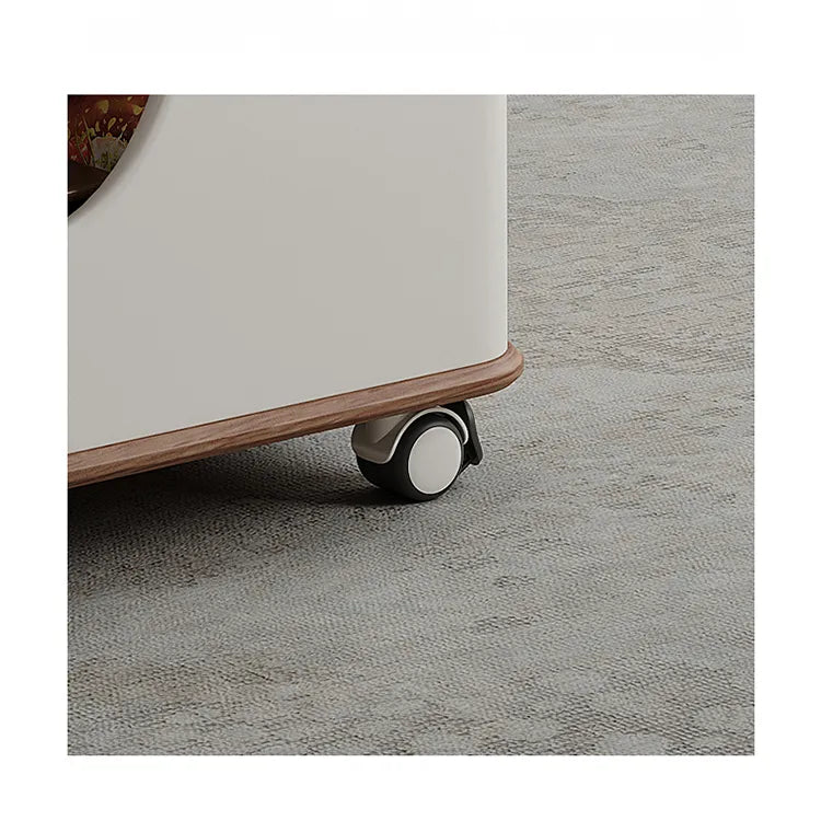 Modern Marble Coffee Table with Sleek Storage Design hfcjp-4003