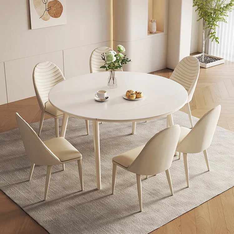 Marble Oak Dining Table – Durable Surface for Seamless Food Prep hfcjp-4005