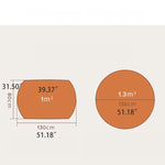 Marble Oak Dining Table – Durable Surface for Seamless Food Prep hfcjp-4005