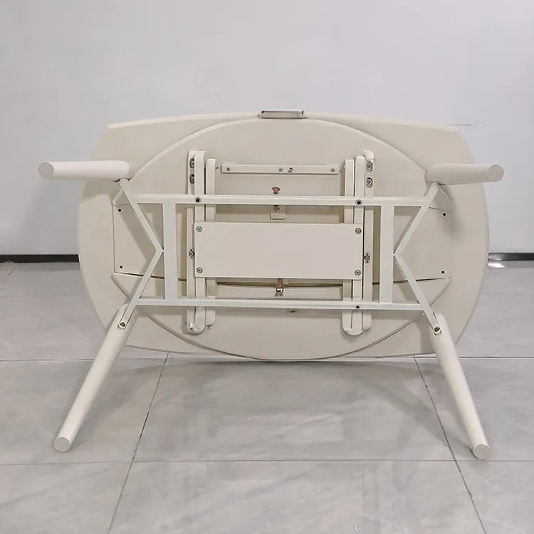 Marble Oak Dining Table – Durable Surface for Seamless Food Prep hfcjp-4005