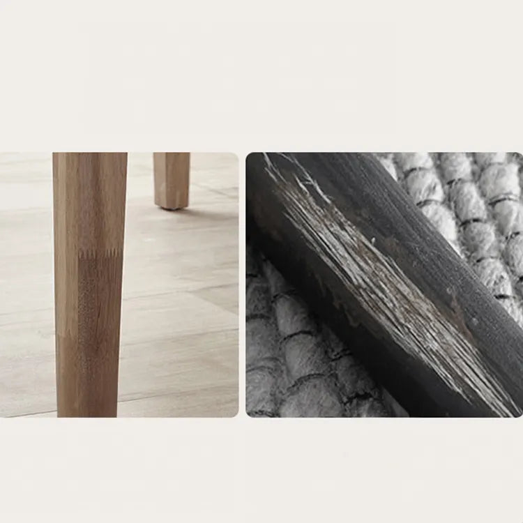 Marble Oak Dining Table – Durable Surface for Seamless Food Prep hfcjp-4005