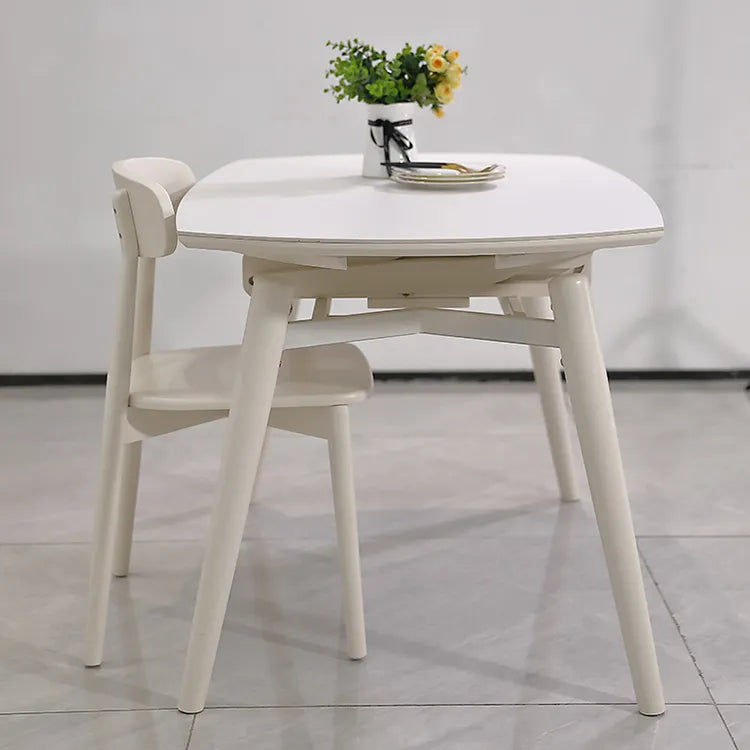 Marble Oak Dining Table – Durable Surface for Seamless Food Prep hfcjp-4005