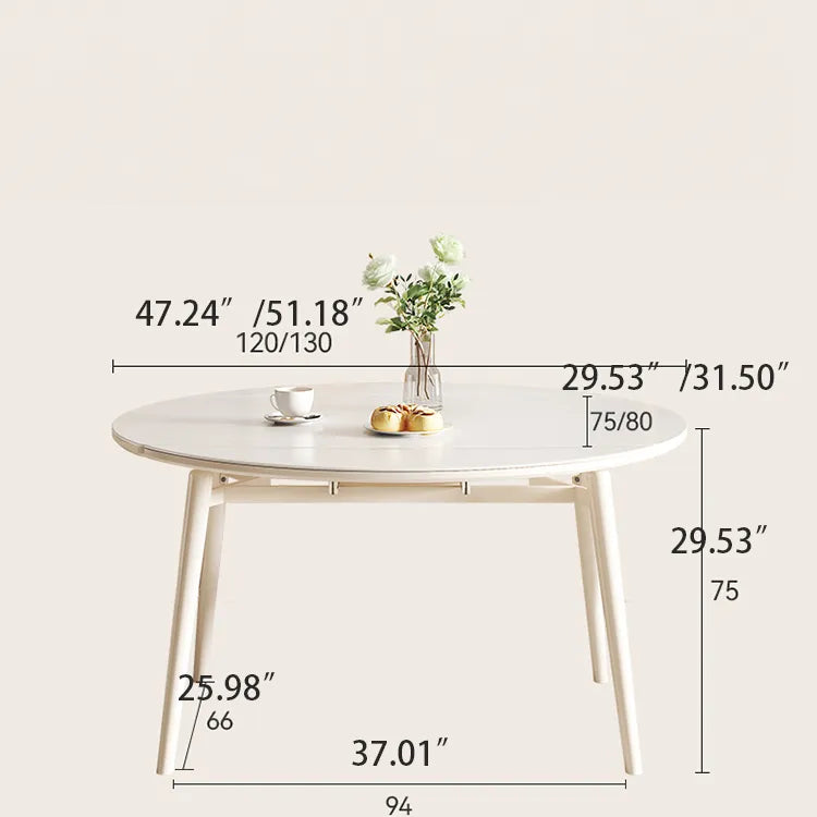 Marble Oak Dining Table – Durable Surface for Seamless Food Prep hfcjp-4005