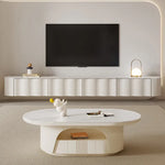 Sleek Marble TV Stand with Storage Drawers - Elegant Modern Design hfcjp-4006