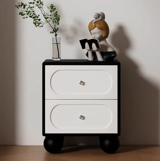 Stylish Solid Wood Pine Multi-Layer Board Cabinet with 5 Drawers - Modern Storage Solution for Home and Office hfgxc-4859