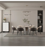 Stylish Solid Wood Pine Multi-Layer Board Cabinet with 5 Drawers - Modern Storage Solution for Home and Office hfgxc-4859