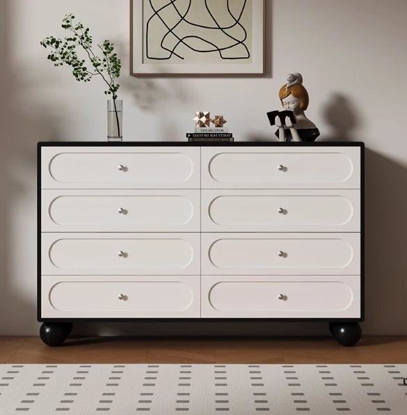 Modern Solid Wood Pine Multi-Layer Cabinet with Sleek Design and Spacious Storage hfgxc-4860