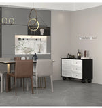 Modern Solid Wood Pine Multi-Layer Cabinet with Sleek Design and Spacious Storage hfgxc-4860