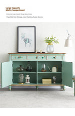 Elegant Pine Density Board Cabinet with Floral Design – Stylish Storage Solution for Home Decor hfgxc-4865