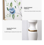 Elegant Pine Density Board Cabinet with Floral Design – Stylish Storage Solution for Home Decor hfgxc-4865