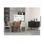 Sleek Modern Cabinet with Geometric Design – Durable Density Board Storage Solution for Stylish Living Spaces hfgxc-4872
