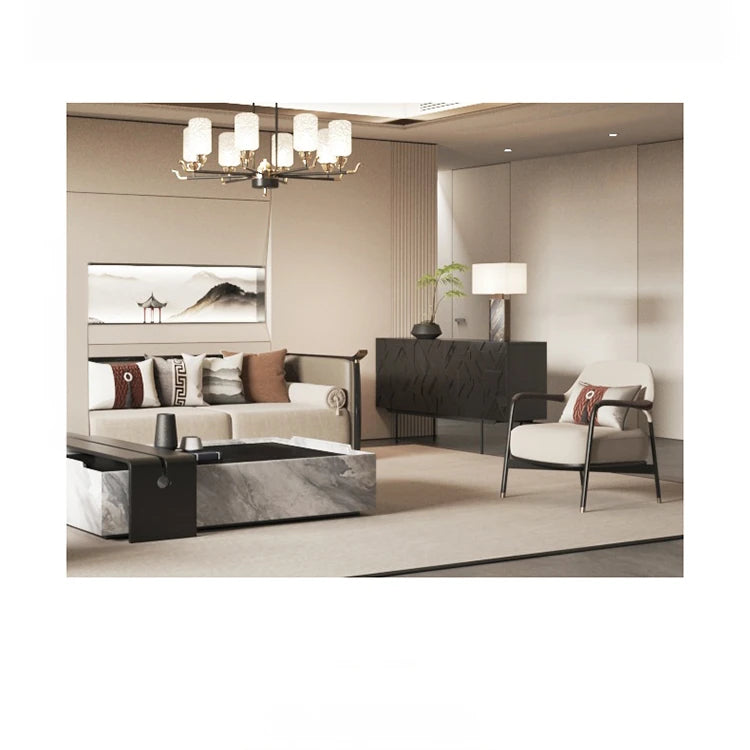 Sleek Modern Cabinet with Geometric Design – Durable Density Board Storage Solution for Stylish Living Spaces hfgxc-4872
