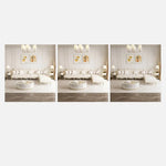 Luxurious Nappa Leather Sofa with Classic Elegant Design for Sophisticated Living Rooms hgl-4331