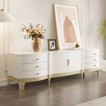 Modern Pine and Glass Tea Table - Stylish and Functional Centerpiece for Your Living Room hgl-4334