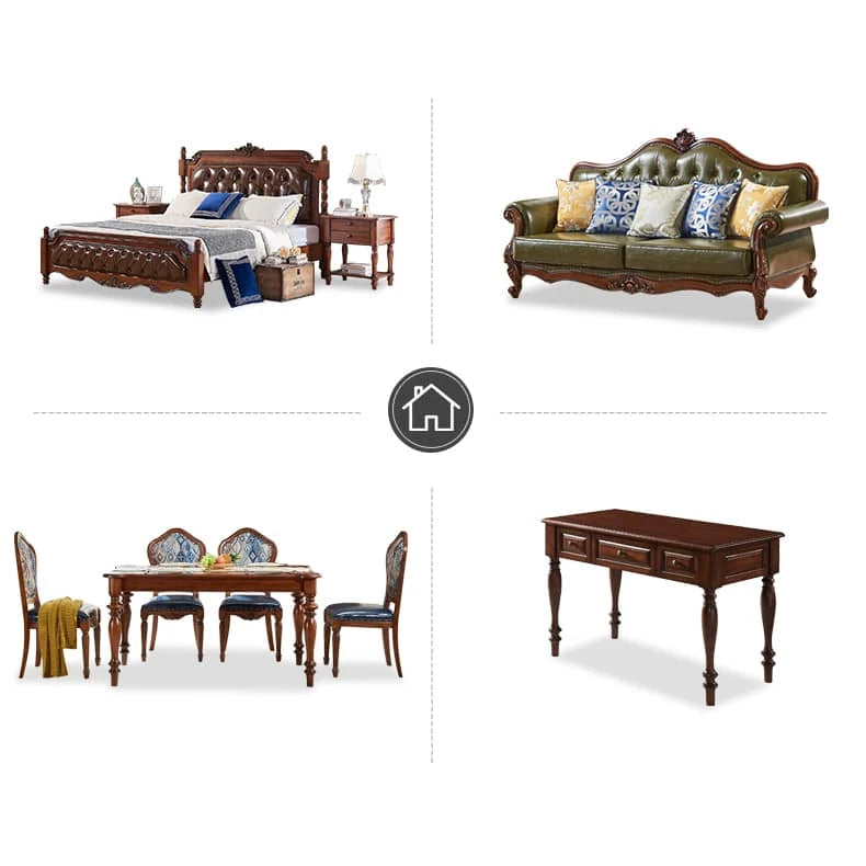 Luxurious Cowhide Leather and Solid Wood Stool for Elegant Home Décor hgl-4338