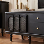 Stylish Beech Wood & Glass Tea Table with Storage - Elegant Living Room Centerpiece hgl-4339