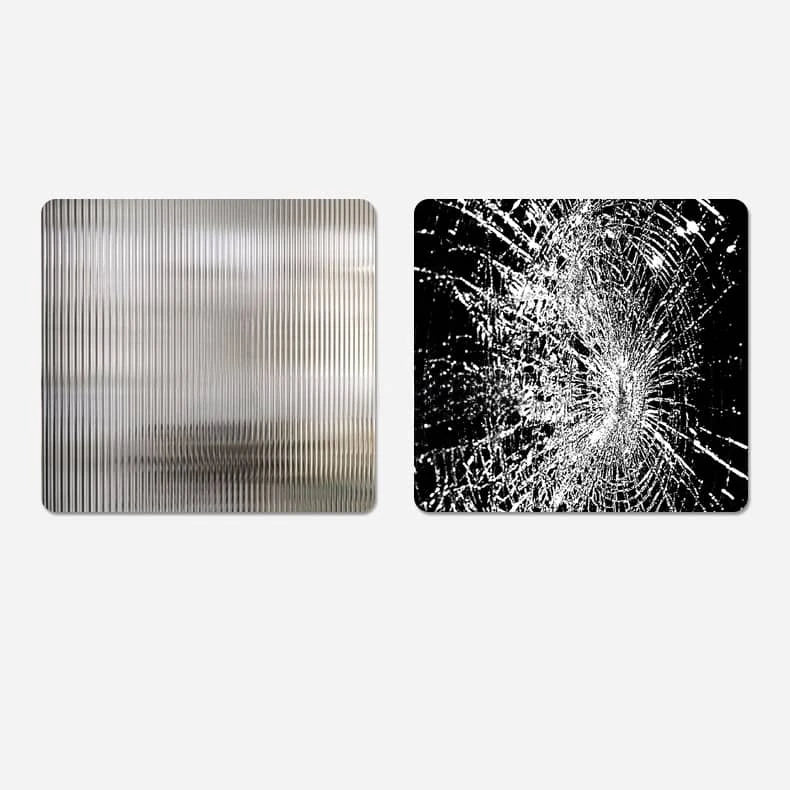 Stylish Ash Wood Glass Cabinet: Unique Robot Design for Modern Interiors hgl-4342