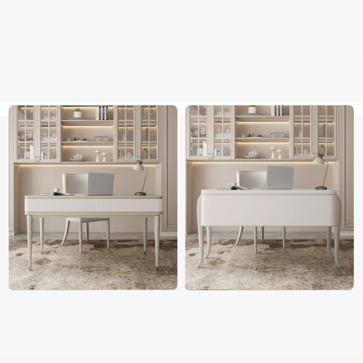 Modern Beech Wood Multi-layer Board Table for Home Office - Stylish Workstation Furniture hgl-4343