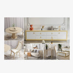 Luxury Multi-Layer Board Pine Tea Table for Modern Living Spaces hgl-4345