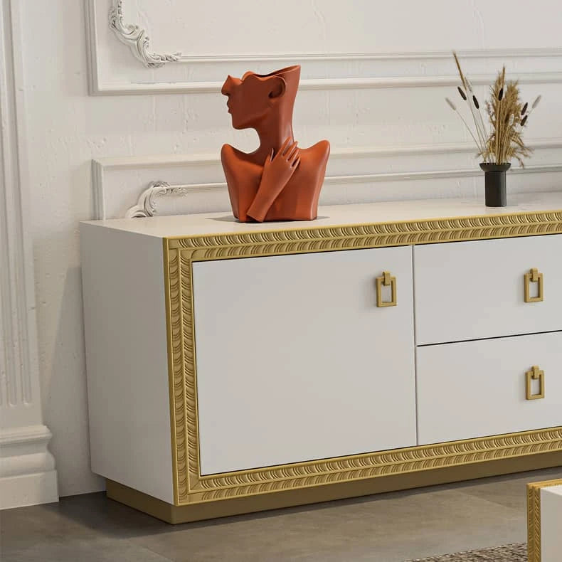 Luxury Multi-Layer Board Pine Tea Table for Modern Living Spaces hgl-4345