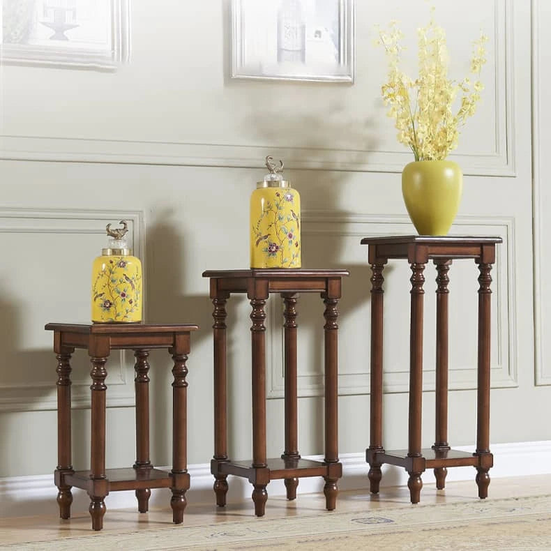 Elegant Solid Wood Storage Rack Set - Versatile and Stylish Furniture Solution hgl-4348