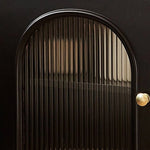 Stylish Beech Wood Cabinet with Tempered Glass and Multi-Layer Board for Modern Interiors hgl-4354