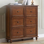 Solid Wood Cabinet with Six Spacious Drawers - Premium Quality Storage Solution hgl-4355
