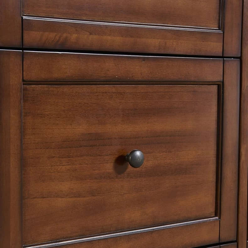 Solid Wood Cabinet with Six Spacious Drawers - Premium Quality Storage Solution hgl-4355