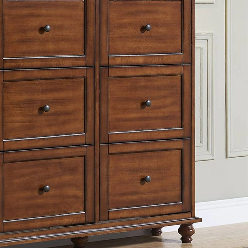 Solid Wood Cabinet with Six Spacious Drawers - Premium Quality Storage Solution hgl-4355