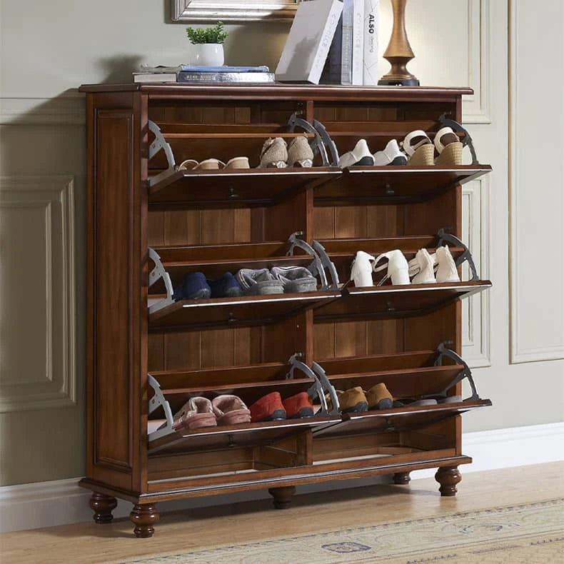 Solid Wood Cabinet with Six Spacious Drawers - Premium Quality Storage Solution hgl-4355