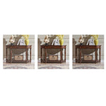 Elegant Solid Wood Console Table with Storage Drawer for Home Décor hgl-4356