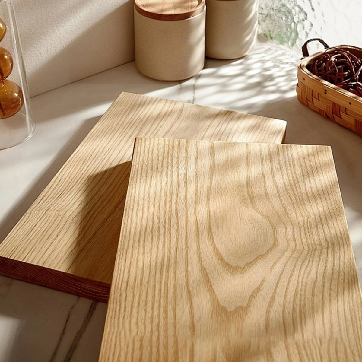 Modern Ash Wood Pine Bedside Cupboard – Stylish Bedroom Storage Solution hgl-4360