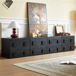 Modern Ash Wood Pine Bedside Cupboard – Stylish Bedroom Storage Solution hgl-4360