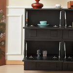 Modern Ash Wood Pine Bedside Cupboard – Stylish Bedroom Storage Solution hgl-4360