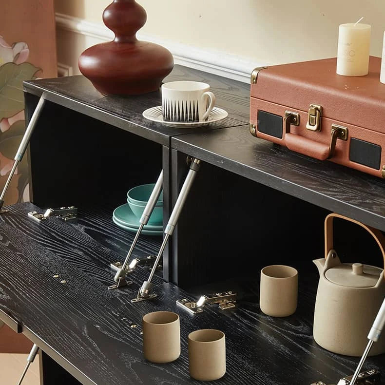 Modern Ash Wood Pine Bedside Cupboard – Stylish Bedroom Storage Solution hgl-4360