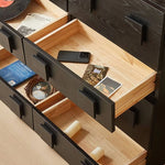 Modern Ash Wood Pine Bedside Cupboard – Stylish Bedroom Storage Solution hgl-4360