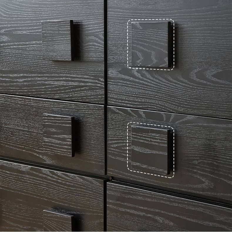 Modern Ash Wood Pine Bedside Cupboard – Stylish Bedroom Storage Solution hgl-4360