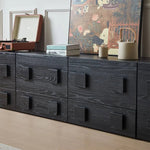 Modern Ash Wood Pine Bedside Cupboard – Stylish Bedroom Storage Solution hgl-4360