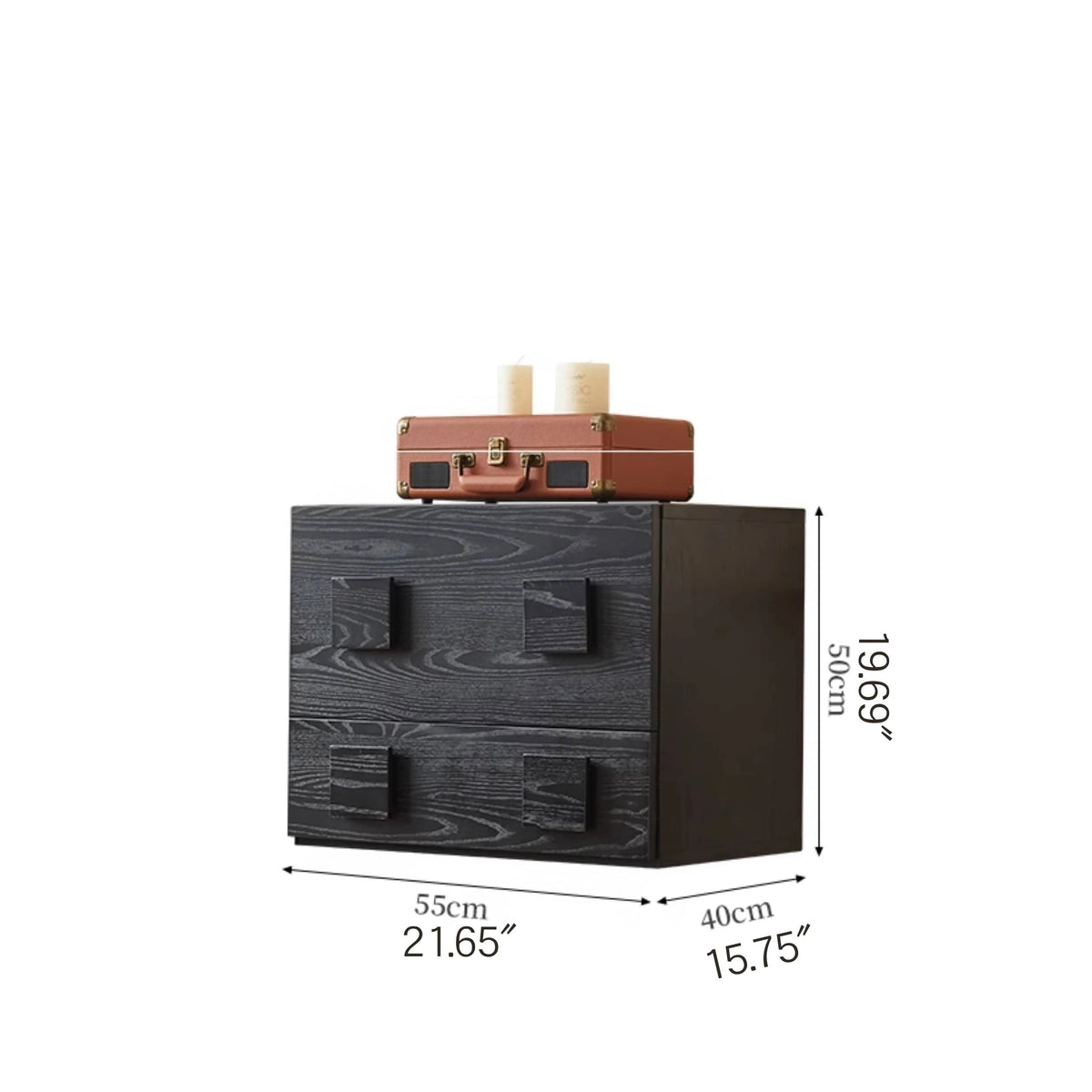 Modern Ash Wood Pine Bedside Cupboard – Stylish Bedroom Storage Solution hgl-4360