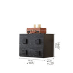 Modern Ash Wood Pine Bedside Cupboard – Stylish Bedroom Storage Solution hgl-4360