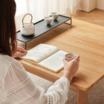 Stylish Beige Sofa with Natural Brown Ash Wood Accents and Faux Leather Finish hjhms-1038