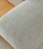 Stylish Gray Sofa with Ash Wood Frame & Wool Cotton-Linen Blend hjhms-1050