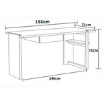 Elegant Natural Ash Wood Table - Perfect for Modern Interiors hjhms-1051