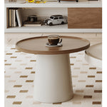 Solid Wood TV Cabinet in Elegant Beige Brown Finish hjl-1231