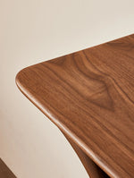 Elegant Solid Black Walnut Console Table – Modern Minimalist Design for Stylish Home Décor hjy-5008