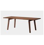 Elegant Black Walnut Wood Dining Table – Modern Design for Stylish Interiors hjy-5012