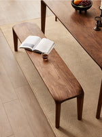 Stylish Black Walnut Wood Stool - Modern Chic Seating for Your Home & Office hjy-5013